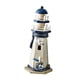 thumbnail image 2 of Adorno de faro de madera con temática de playa, figura decorativa creativa de faro Ave marina, 2 of 9