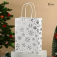 thumbnail image 6 of Christmas Gift Bags - Santa Claus & Gold Christmas Tree Printed Paper Tote Bags, 8.27x5.91x3.15in Holiday Party Candy Packaging Bags for Home Gift Wrapping Festive Favors, 6 of 6