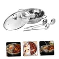 thumbnail image 4 of STRANDCHIC 1 Set of Double Flavor Hot Pot Cooker for Family Gatherings and Restaurant Use, 4 of 8