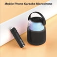 thumbnail image 2 of Portable Desktop Mini Voice Amplifier Megaphone Radio KTV Microphone LED Light ,Loud Volume, 2 of 7