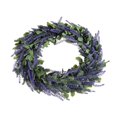thumbnail image 1 of Artificial Wreath, Door Wreath 17 Inch Lavender Spring Wreath Round Wreath for The Front Door, Home Decor, 1 of 5