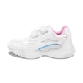 thumbnail image 5 of Tenis escolar Coqueta para niña sintético blanco alien con doble tira de contacto, 5 of 5