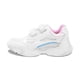 thumbnail image 5 of Tenis escolar Coqueta para niña sintético blanco alien con doble tira de contacto, 5 of 5