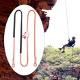 thumbnail image 1 of Cordón de Posicionamiento Ajustable Cuerda de Escalada de Seguridad para Escalada Libre Trabajando en Espeleología Contra Incendios Sin cerradura tipo4 perfecl, 1 of 8