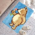 thumbnail image 3 of POINTERTECK Latch Hook Rug Kits Embroidery DIY Bear Pattern Crochet Needlework Crafts for Adults and Kids Beginners 16”x24”, 3 of 8