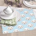 thumbnail image 5 of Uemuo Dog Pattern Dish Drying Mat,16*18 inch Absorbent Dish Drainer Kitchen Counter,Large Size Dish Drying Pad for Countertops,Sinks,Draining Racks, 5 of 6