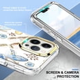 thumbnail image 5 of Full Case For iPhone 14 Pro Pattern Shockproof Hybrid Heavy Duty Armor Case Cover, 5 of 15