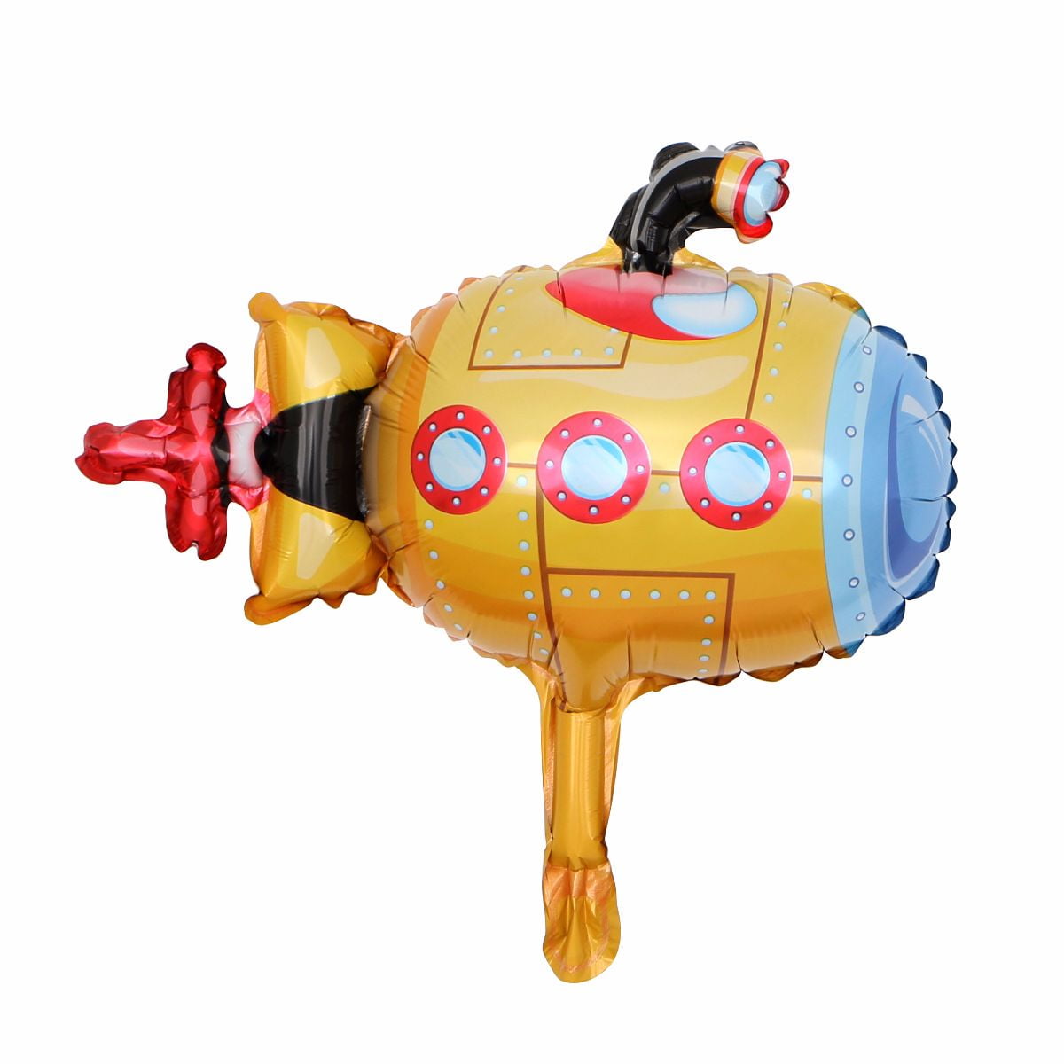 Kid Gifts Astronaut Submarine Cartoon Tank Birthday Party Decoration Inflatable Toys Aluminum