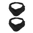 thumbnail image 2 of Diadema elástica para mujer 2pcs diademas cruzadas banda para el cabello estiramiento envoltura amplia del pelo yoga headwear negro Negro Magideal Diadema elástica para mujer, 2 of 7