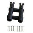 thumbnail image 2 of QccHieUs 2 Line Fishing Rod Holder Fishing Pole Rack Fishing Tackle Tool Gift for Husband Black, 2 of 8