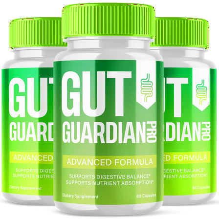 Gut Guardian Pro Gut Health Pills Advanced Formula Digestion Support 180 Capsules