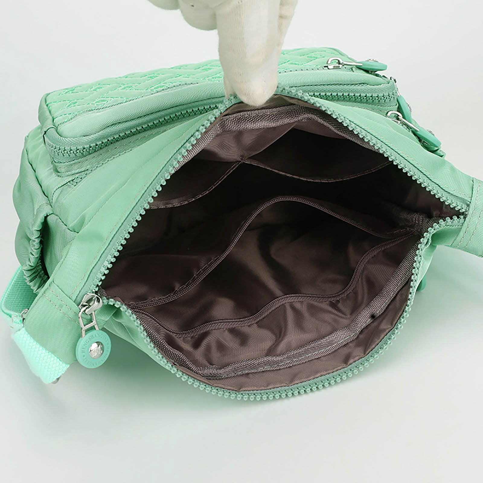 TAIAOJING Womens Handbags Multiple Pockets Pocket Casual Crossbody Shoulder Messenger Bag for Travel Hiking Daily