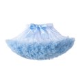 thumbnail image 1 of LEEy-world Robe de Princesse Sans Manches à Nœud Papillon en Tulle pour Filles, Bleu, 1 of 2