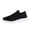 Black, variant on NOKIO Women'S Running Shoes With Breathable Mesh Upper Women'S Arch Support Active Sneakers Fashion Summer Women Sneakers SlipOn Fly Woven Mesh Breathable Comfortable Flat Casual