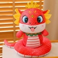 thumbnail image 6 of KeirineCC 2025 Lunar New Year Decorations Snake Plush Toys Chinese Zodiac Snake Decor Year of The Snake Gifts for Kids (Red, 6.3inch), 6 of 6