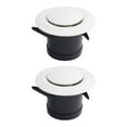3 Inch Round Air Vent 2Pcs Adjustable Ceiling Diffuser Grill Louver