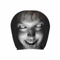 thumbnail image 2 of Scared Car Print Headrest Cover Elastic Universal Seat Protector - Mesh Fabric Vehicle Interior Accessory Gift for Car Lovers(C), 2 of 6