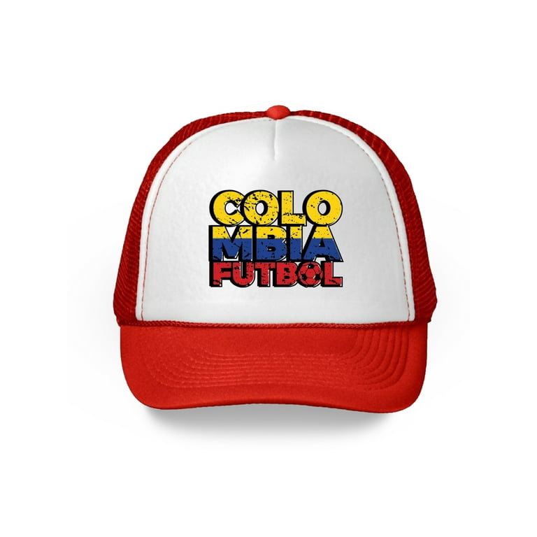 Awkward Styles Colombia Futbol Hat Colombia Trucker Hats for Men