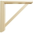 thumbnail image 3 of Ekena Millwork 2 1/2"W x 14 3/4"D x 14 1/4"H Traditional Shelf Bracket, Maple, 3 of 4