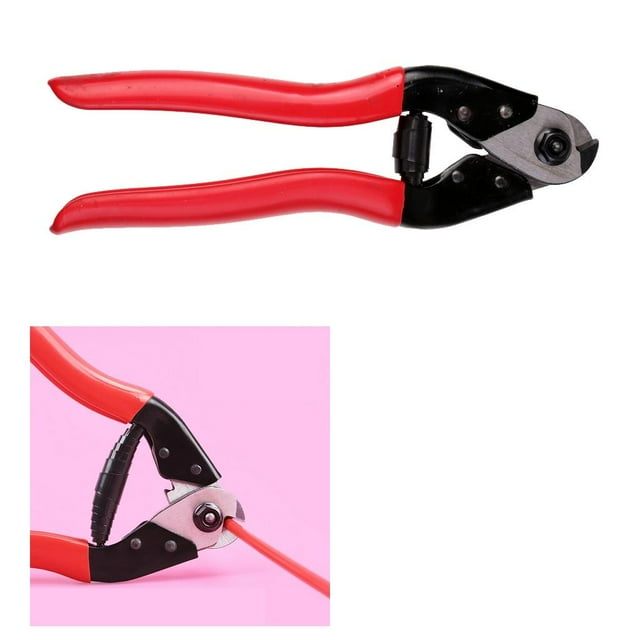 La herramienta cortadora de cables de de 180 mm corta alicates resistentes de material acero para carcasa del de cambio Cola Cortador del cable de la bici