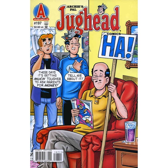 Archie's Pal Jughead Comics #197 VF ; Archie Comic Book