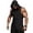 Black, variant on JIAYUE Men Tank Top Sleeveless With Front Pocket Solid Color Hoodies For Gym Training And Fitness Workouts