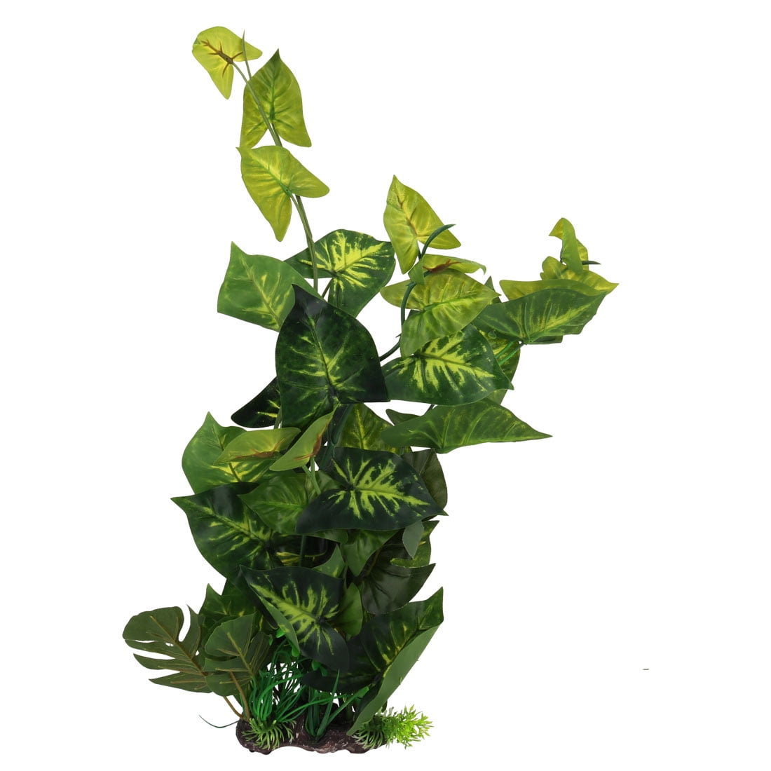 Aquarium Fish Tank Plastic Artificial Plant Grass Decoration Green 55cm