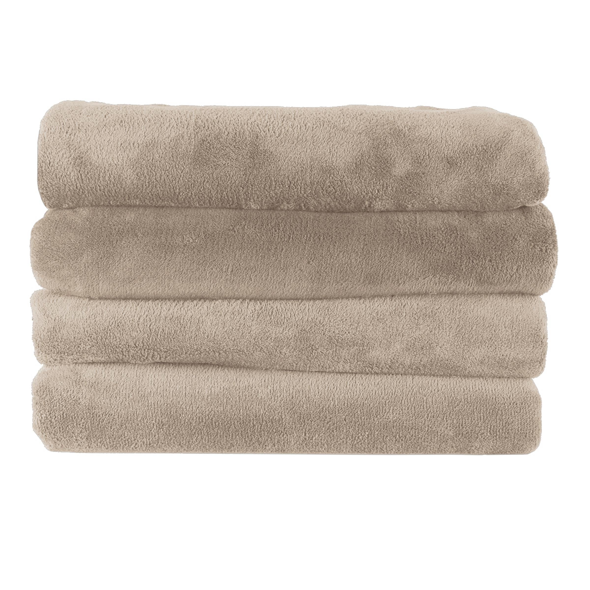 Sunbeam Heated Electric Microplush Throw Blanket, 60" x 50", Tan