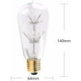 thumbnail image 6 of EONQY 2 Pack Vintage Edison Bulb, E27 220V 3W LED Decorative Light Bulbs, Copper Wire Firework Light Bulb, Retro Starry Light Bulb for Party Home Christmas, 6 of 6