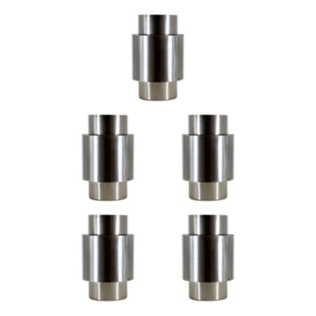 VONKY Straight Stove Pipe Chimney Connector Wood Stove Wood Log Burning  Stove Style A 5Set | Walmart Canada