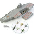 thumbnail image 1 of Modèle de Transporteurs d'Avion Légers, Navires Navaux, Jouet Éducatif, Kit de Modèles de Bateaux pour Enfants, 1 of 7