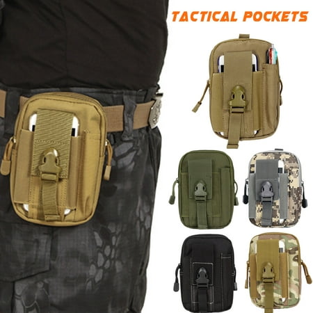 Tactical Molle EDC Pouch Compact 1000D Multipurpose Utility Gadget Belt Waist Bag Gear Messenger Shoulder