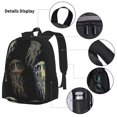 thumbnail image 3 of Easygdp Jellyfish Mochila para Niños y Niñas con Set de Caja de Almuerzo y Estuche para Lápices 3 en 1, Mochila Escolar Estampada para Adolescentes, 3 of 7