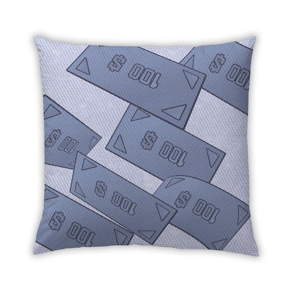 Ahgly Company Indoor Square Contemporary Throw Pillow, 18 inch by 18 inch