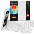 thumbnail image 3 of Arteza Canvas Panels, Premium, White, 6"x6", Blank Canvas Boards for Painting - 14 Pack, 3 of 4