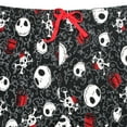 thumbnail image 5 of Disney Nightmare Before Christmas Jack Skellington Mens Holiday Lounge Pajama Pant MS23PT68, 5 of 7