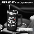 thumbnail image 6 of Nurse Gifts I Will Stab You Tumbler with Handle 40oz Stainless Steel Insulated Coffe Cup Funny Nurse Week Gifts, Nursing School Graduation, Appreciation Gifts for RN Nurses, 6 of 6