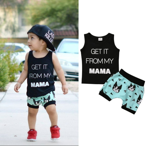 Pudcoco Pudcoco Toddler Kids Baby Boy Summer Clothes T Shirt Tops Shorts Outfits Set Walmart Com Walmart Com
