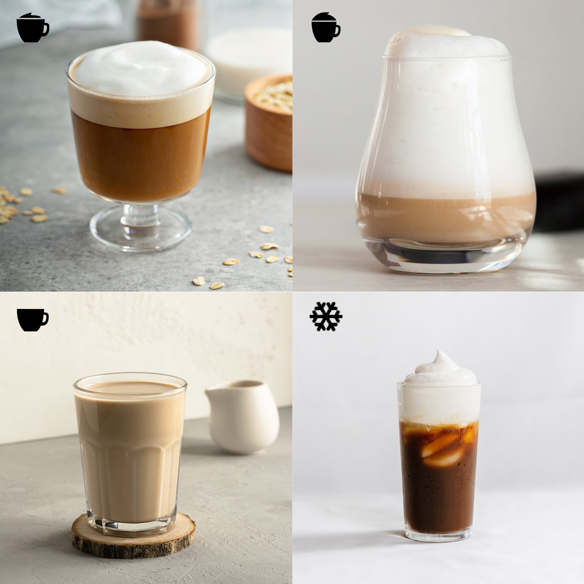 Kenmore Automatic Milk Frother & Steamer | 4-in-1 Hot & Cold Foam Maker | 16oz Detachable Milk Pitcher | Quiet Electric Milk Warmer | Coffee Latte Cappuccino Macchiato Hot Chocolate | Stainless Steel