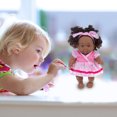 thumbnail image 4 of Muñeca Reborn Black Baby Doll con pelo rizado Vinilo Kid Play House Toy (Q8-002) Ndcxsfigh  Nuevos Originales, 4 of 8