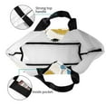 thumbnail image 4 of Kdxio Cute Dinosaurs Casual Tote Bags Women Big Capacity Shoulder Bag for Women Travel Shoulder Bags Handbags, 4 of 8