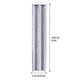 thumbnail image 3 of Cortinas blackout blancas de 63 pulgadas de ancho x 52 pulgadas de alto, juego de panel de cortina, cortinas elegantes para el dormitorio, 3 of 9