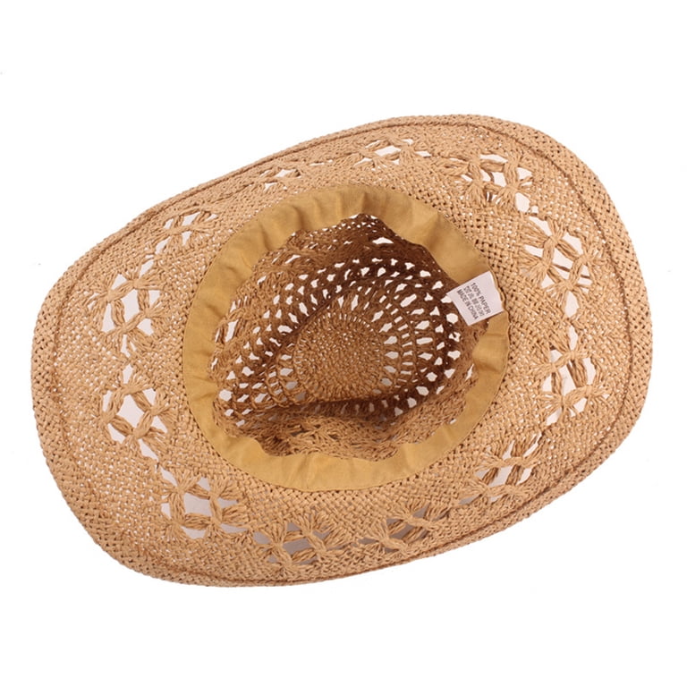 Western Hats for Women Cowboy Outback Raffia SunHat Cowgirl  display picture 3