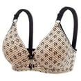 thumbnail image 1 of Bretelles Réglables Fines Sans Armature Soutien-Gorge Respirant Dos sous-Vêtements Soutien-Gorge Rassemblé, 1 of 3