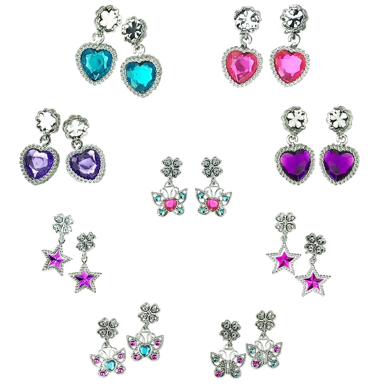 Liberty Imports Princess Jewelry Dress Up Accessories Toy Playset for Girls 50