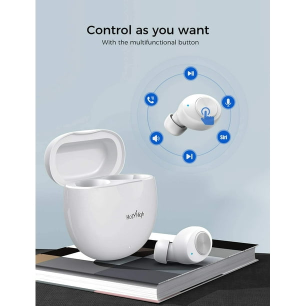 Wireless Earbuds HolyHigh Bluetooth Earbuds Super Mini True