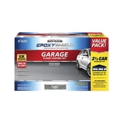 Dark Gray, Rust-Oleum EpoxyShield Gloss Epoxy Garage Floor Coating-365186, 2.5 Car