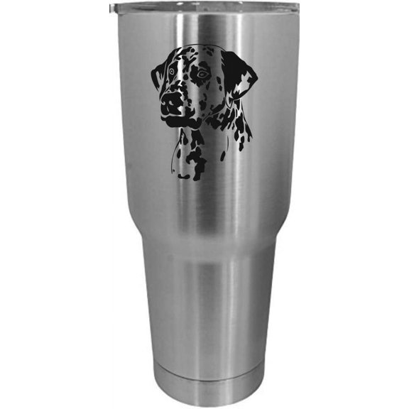 Dalmatian Dog Themed Etched 30oz Tumbler