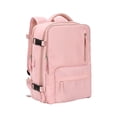 thumbnail image 1 of Qarigey deportiva con gran capacidad para almacenamiento organizado en movimiento de gran capacidad simple Mochilas rosa, 1 of 6