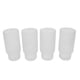 thumbnail image 3 of Juego de 4 vasos altos vintage apilables, hermoso juego de cristalería para café helado, jugo, cerveza, vaso de lunares de 11oz, 3 of 14
